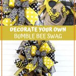 Decorate Your Own Bumble Bee Swag