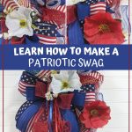 Learn How to Make a Patriotic Swag